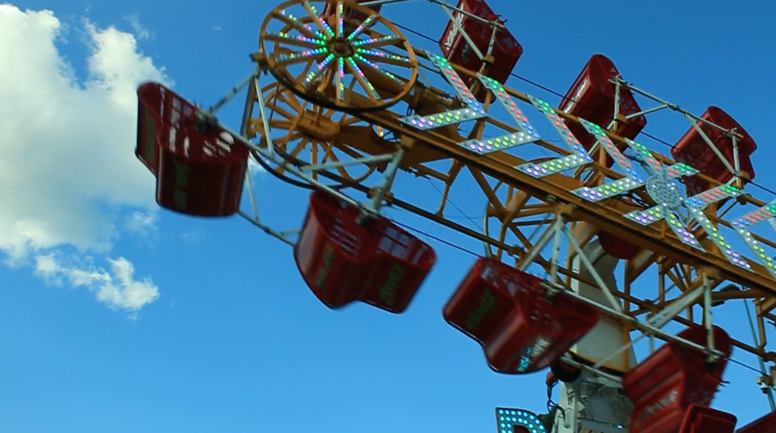 Yeti Roadtest at the Carnival of Flowers and Sideshow Alley