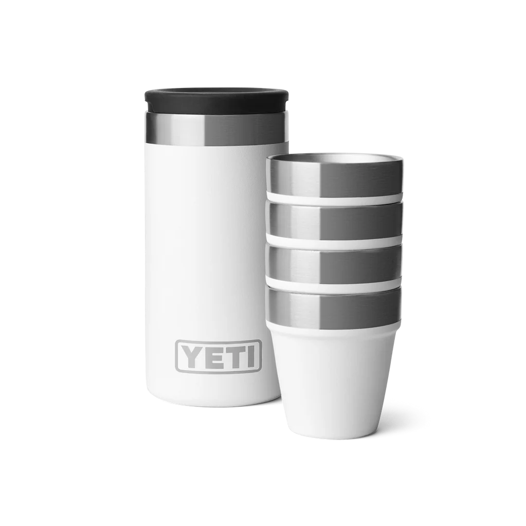 ZZ Yeti Shot Glasses and Case Black