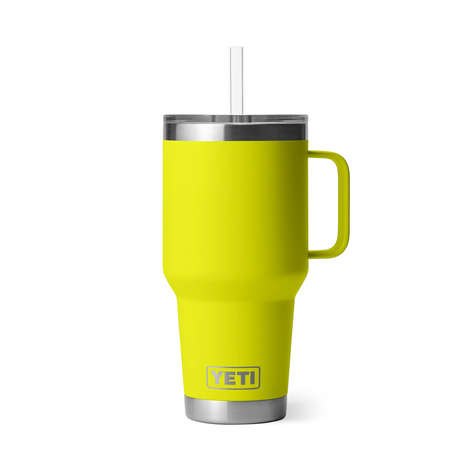 Yeti Rambler 35oz Straw Mug | Power Pink