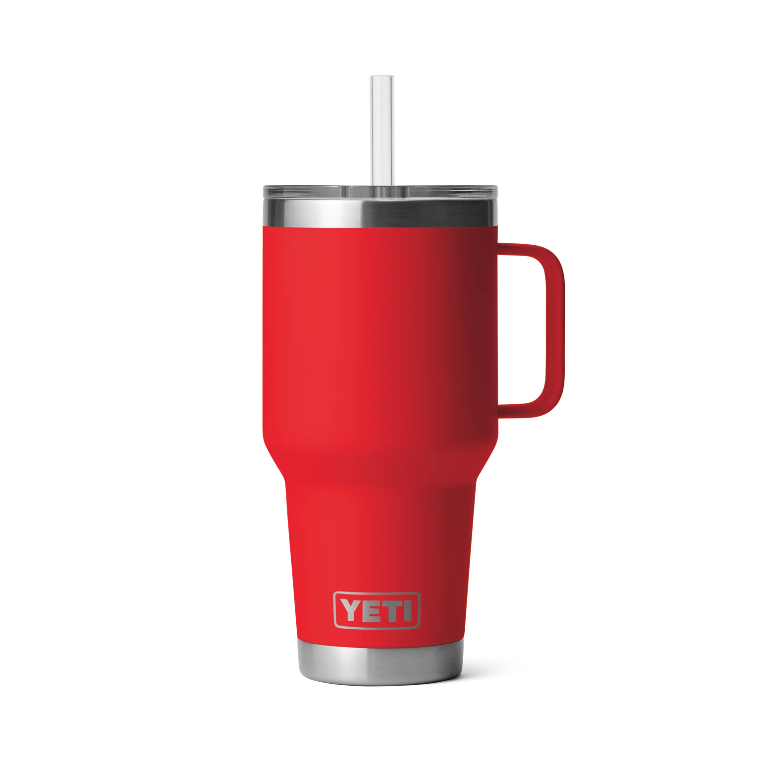 Yeti Rambler 35oz Straw Mug | Power Pink