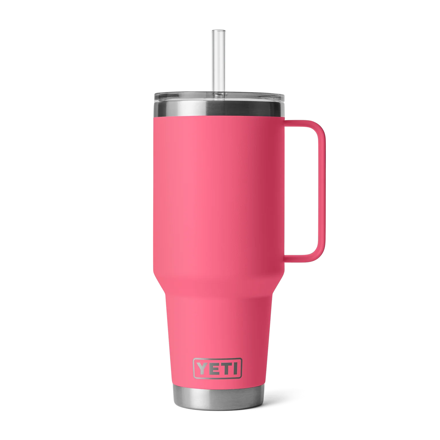 Yeti Rambler 35oz Straw Mug | Power Pink