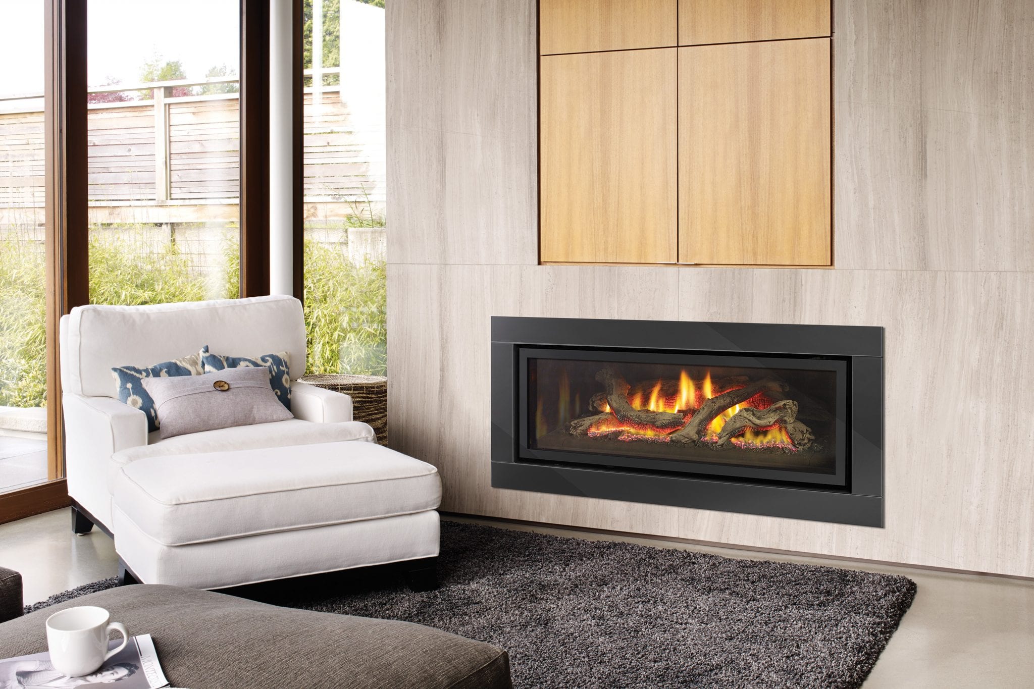 Regency GF1500L Gas Log Fireplace NG