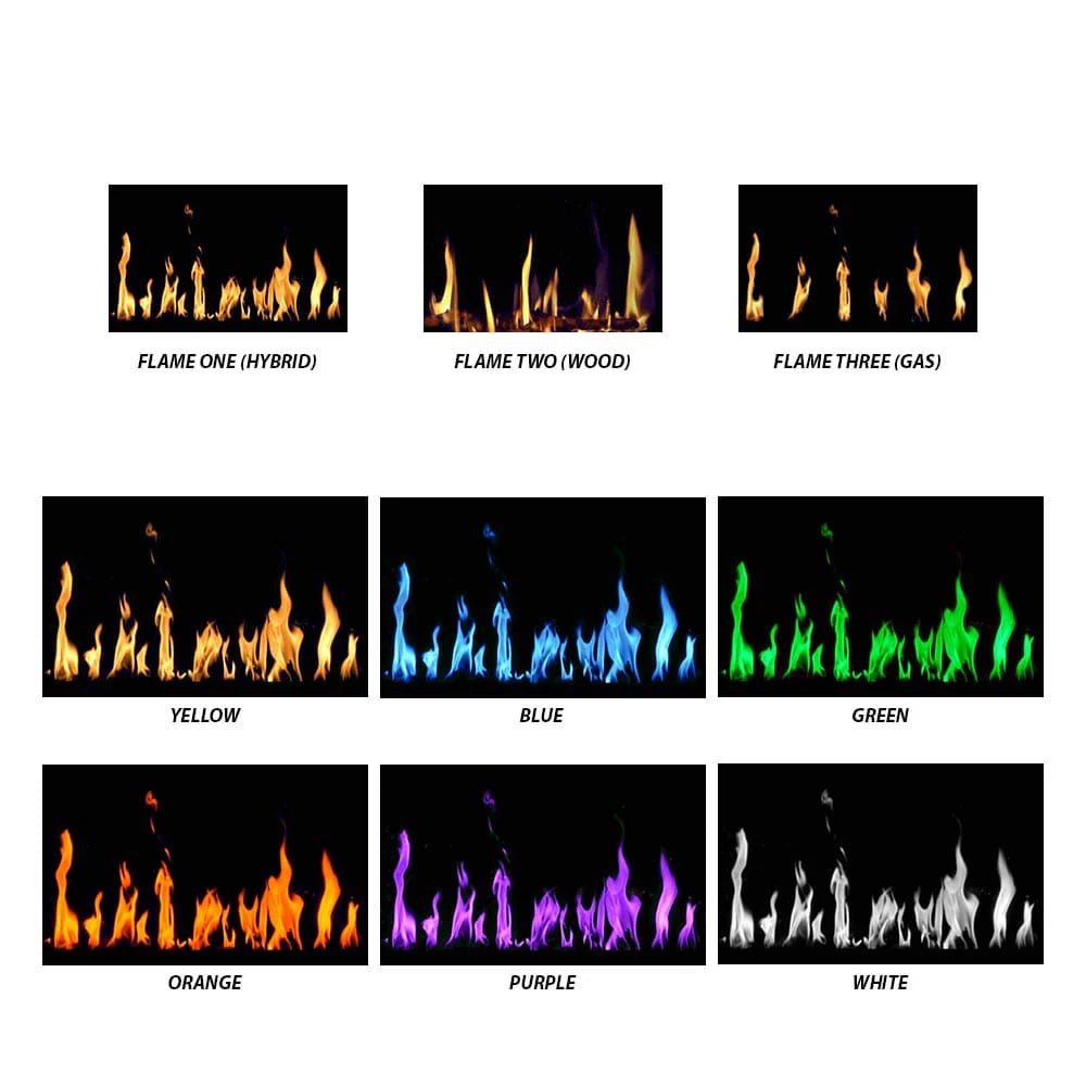 Modern Flames Orion 76in Multi Heliovision Electric Fireplace