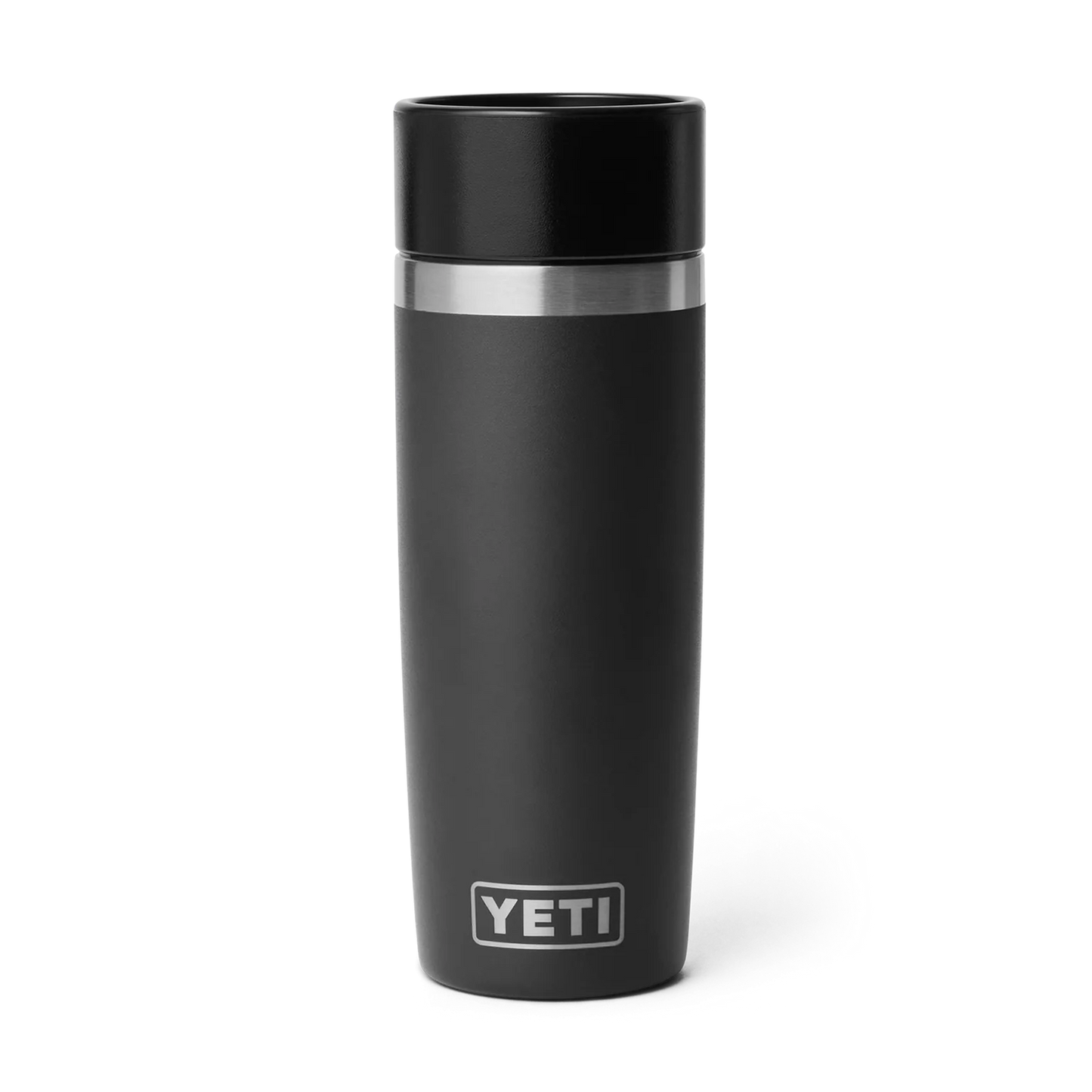 ZZ Yeti Rambler 18oz Bottle with HotShot Lid | Black