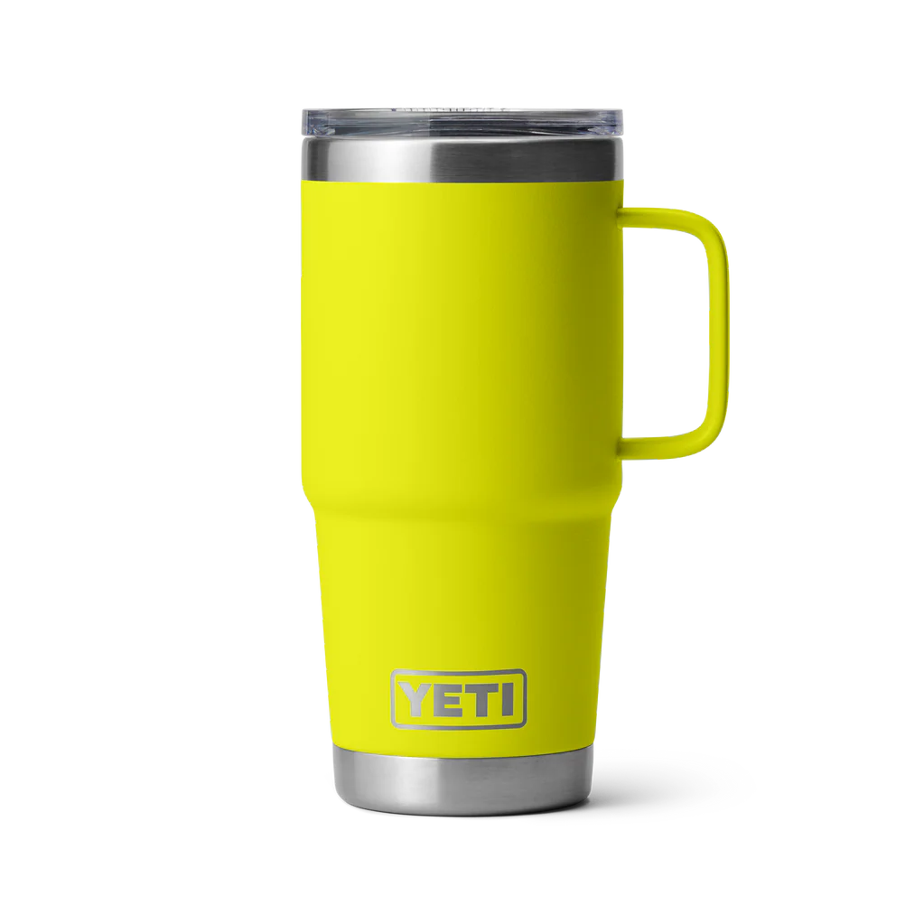 Yeti Rambler 20oz Travel Mug with StrongHold Lid | Camp Green