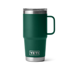 Yeti Rambler 20oz Travel Mug with StrongHold Lid | Camp Green