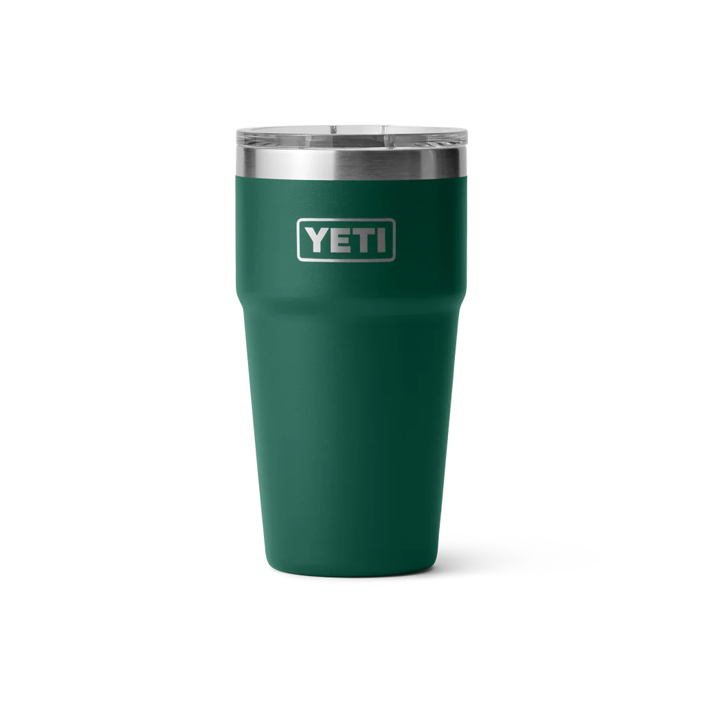 Yeti Rambler 16oz Stackable Cup with MagSlider Lid | Black Forest Green