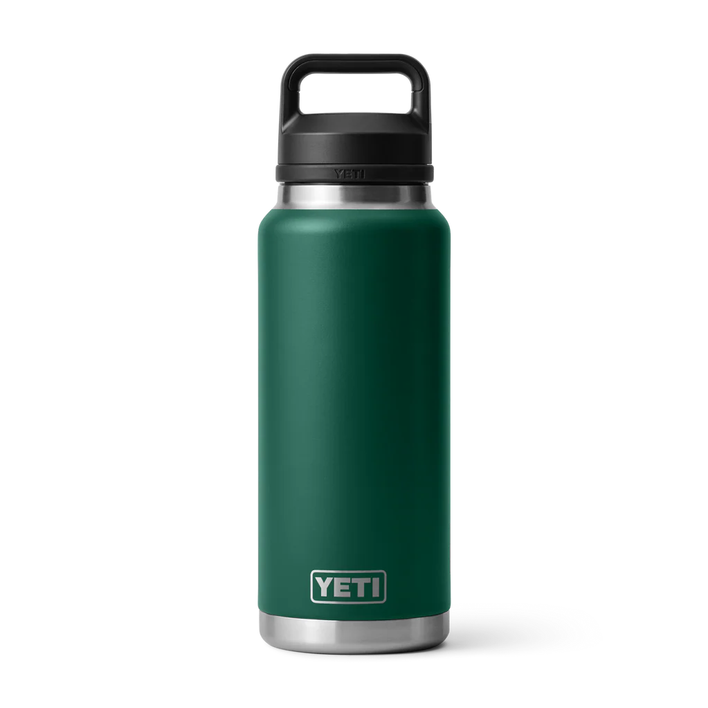 Yeti Rambler 46oz Bottle with Chug Lid | Black Forest Green