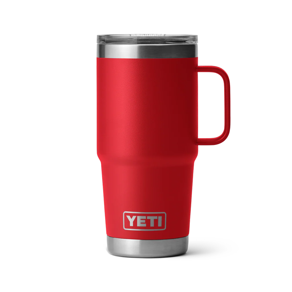 Yeti Rambler 20oz Travel Mug with StrongHold Lid | Camp Green