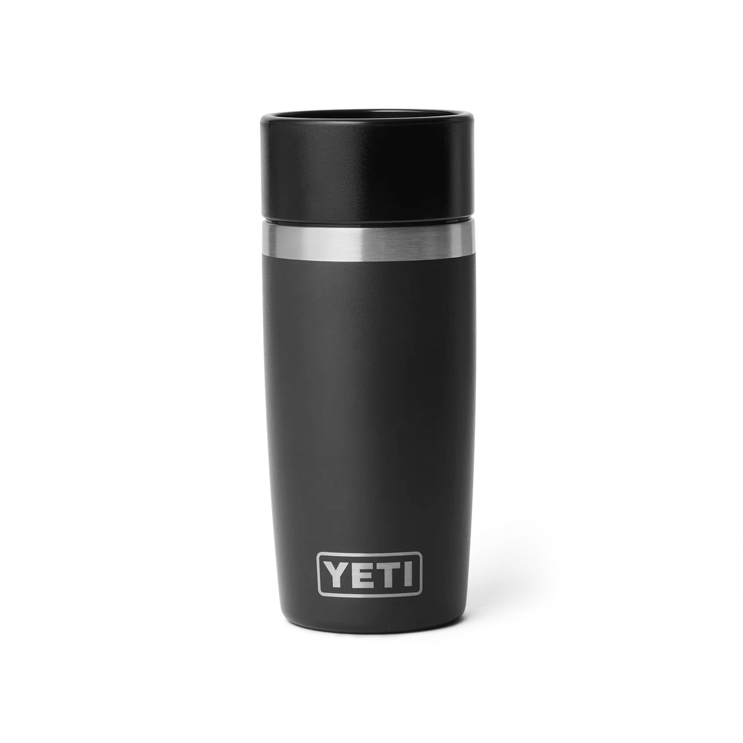 ZZ Yeti Rambler 18oz Bottle with HotShot Lid | Black
