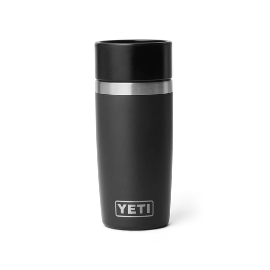 ZZ Yeti Rambler 18oz Bottle with HotShot Lid | Black