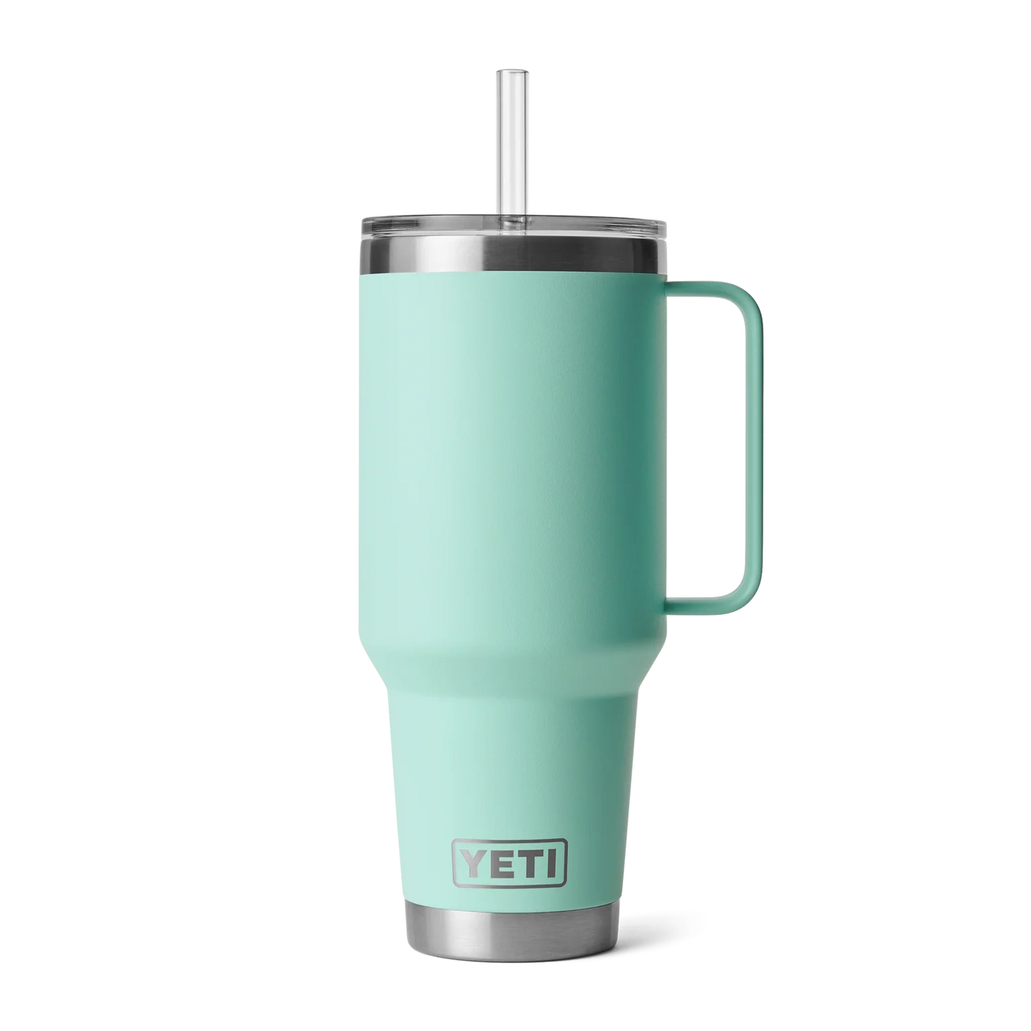 ZZ Yeti Rambler 42oz Straw Mug | Seafoam