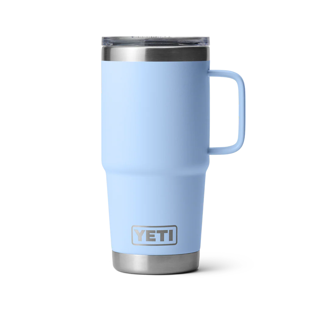 Yeti Rambler 20oz Travel Mug with StrongHold Lid | Camp Green