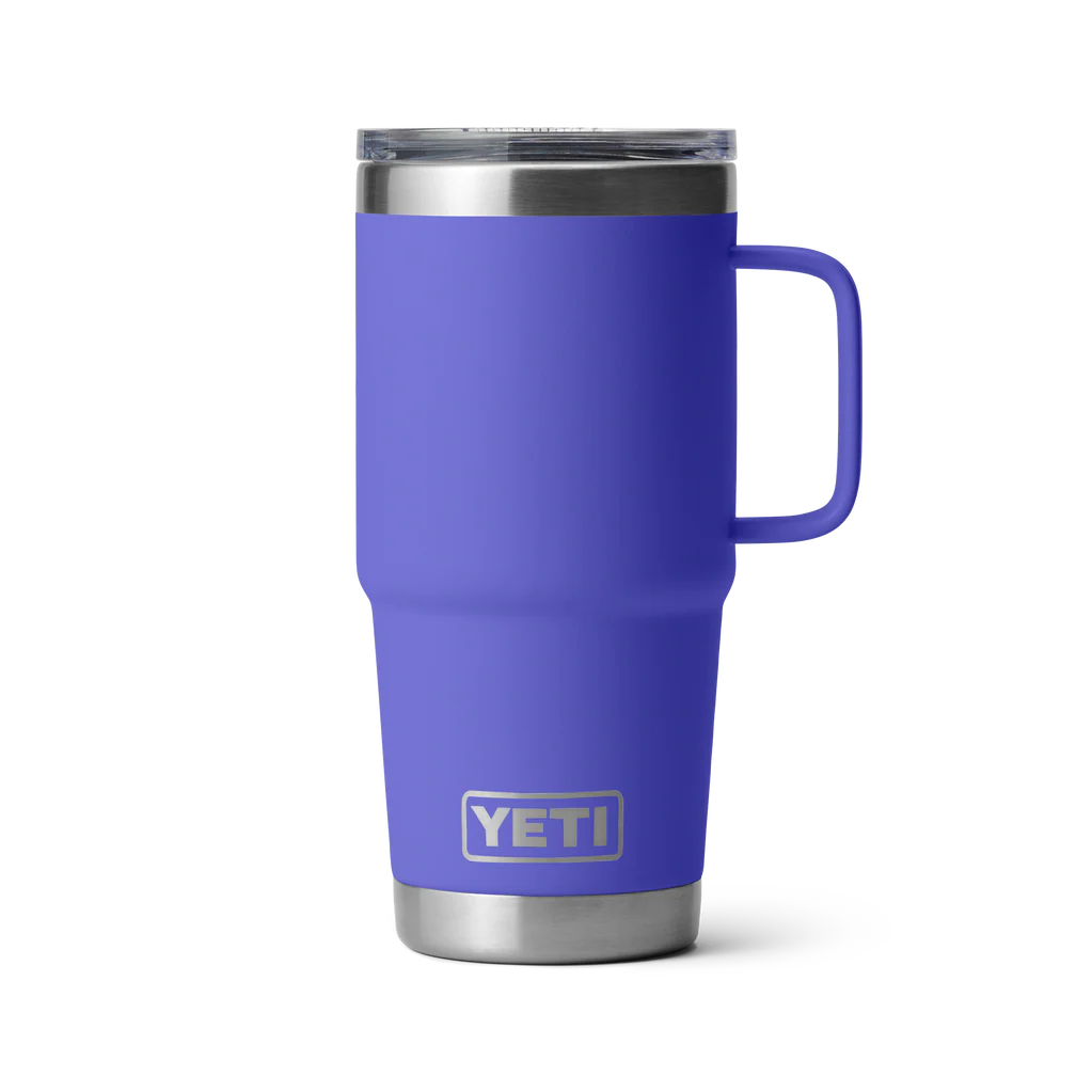 Yeti Rambler 20oz Travel Mug with StrongHold Lid | Camp Green