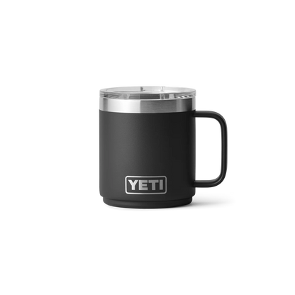 ZZ Yeti Rambler 10oz CL Mug with MagSlider Lid | Black