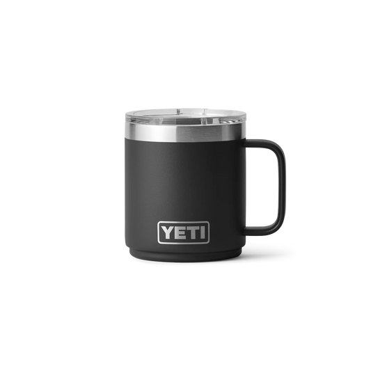 ZZ Yeti Rambler 10oz CL Mug with MagSlider Lid | Black