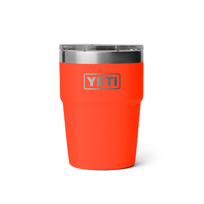 ZZ Yeti Rambler 16oz Stackable Cup with MagSlider Lid | Solar Flare