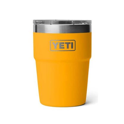 ZZ Yeti Rambler 16oz Stackable Cup with MagSlider Lid | Solar Flare