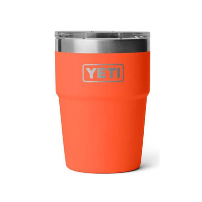 ZZ Yeti Rambler 16oz Stackable Cup with MagSlider Lid | Solar Flare