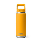 Yeti Rambler 18oz Bottle with Straw Lid | Solar Flare