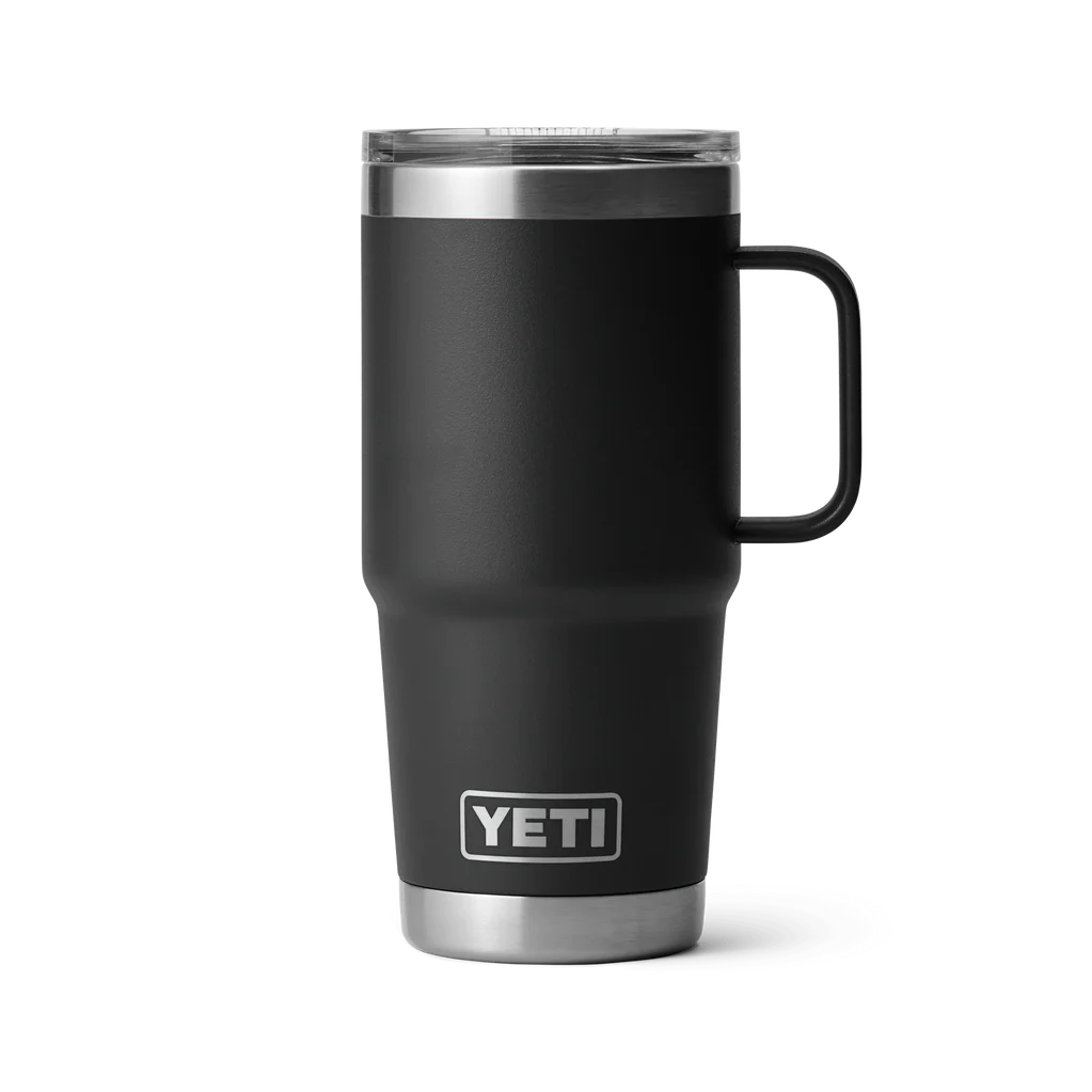 Yeti Rambler 20oz Travel Mug with StrongHold Lid | Camp Green