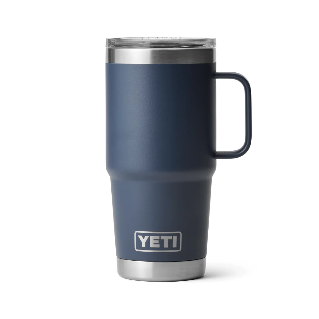 Yeti Rambler 20oz Travel Mug with StrongHold Lid | Camp Green