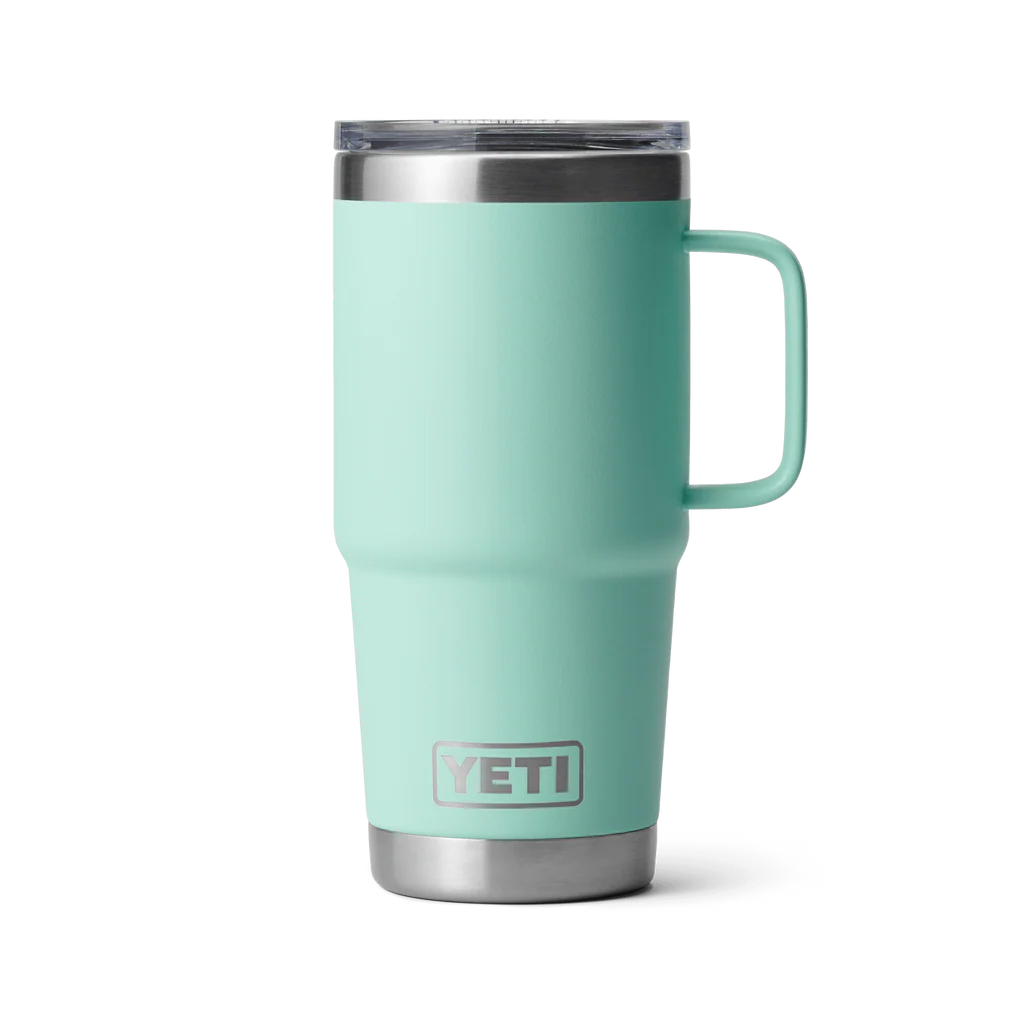 Yeti Rambler 20oz Travel Mug with StrongHold Lid | Camp Green