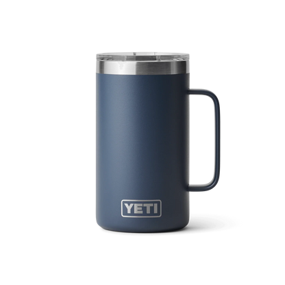 ZZ Yeti Rambler 24oz Mug without MagSlider Lid | Seafoam