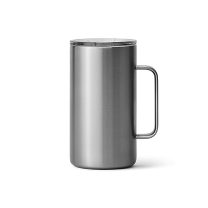 ZZ Yeti Rambler 24oz Mug without MagSlider Lid | Seafoam