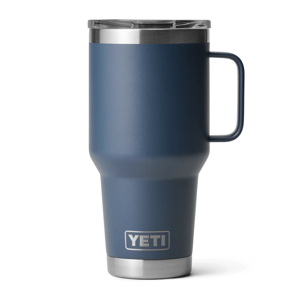 Yeti Rambler 20oz Travel Mug with StrongHold Lid | Camp Green