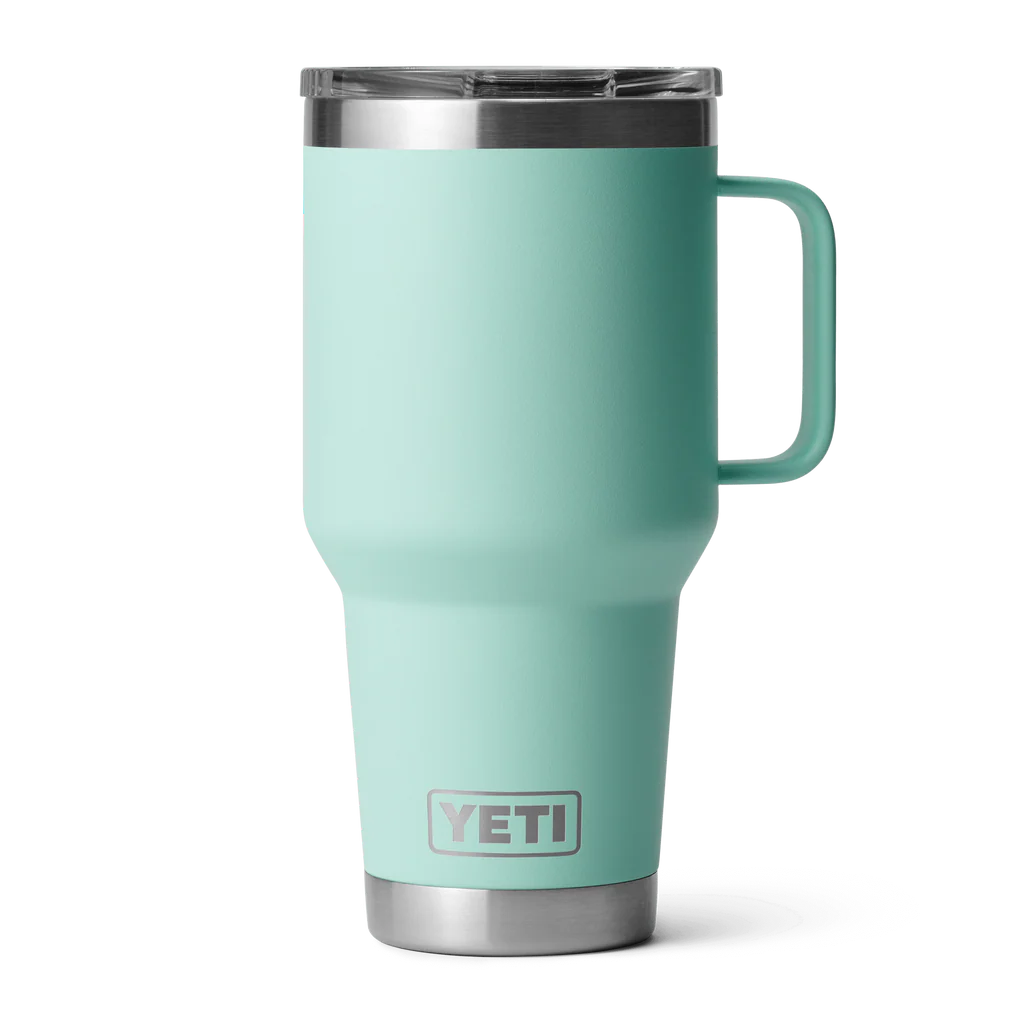 Yeti Rambler 20oz Travel Mug with StrongHold Lid | Camp Green