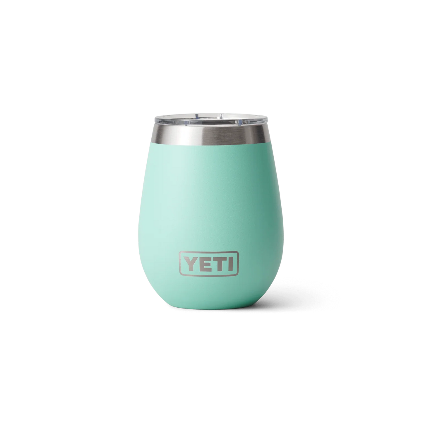 ZZ Yeti Rambler 10oz Wine Tumbler with MagSlider Lid | Canopy Green