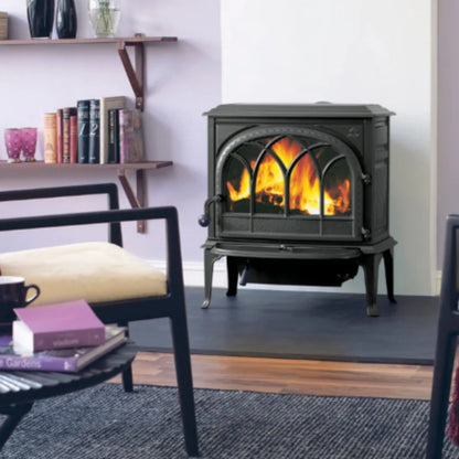 ZZ Jotul F400SD Freestanding Wood Heater Black Painted