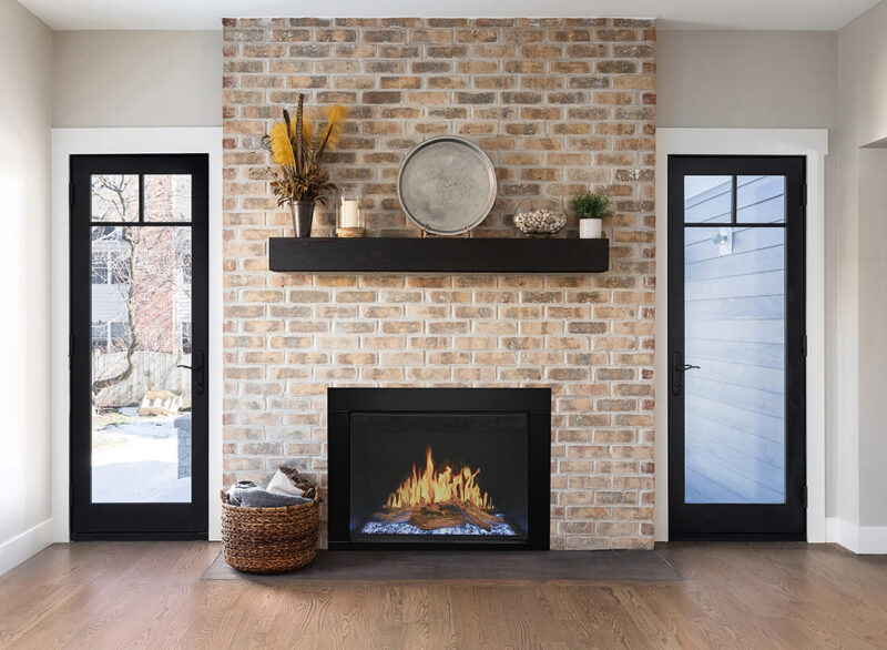 Modern Flame Orion 42 Traditional Heliovision Fireplace