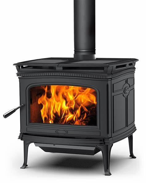 ZZ Pacific Energy Alderlea T6 Black Freestanding Wood Heater