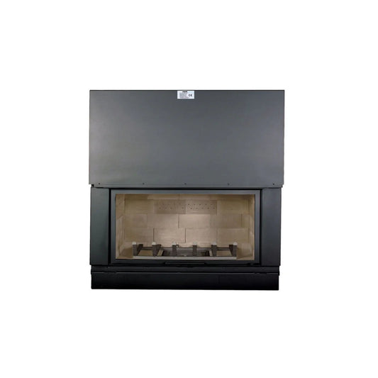 ZZ Sculpt Axis H1200 Wood Fire with Swing and Lift Door