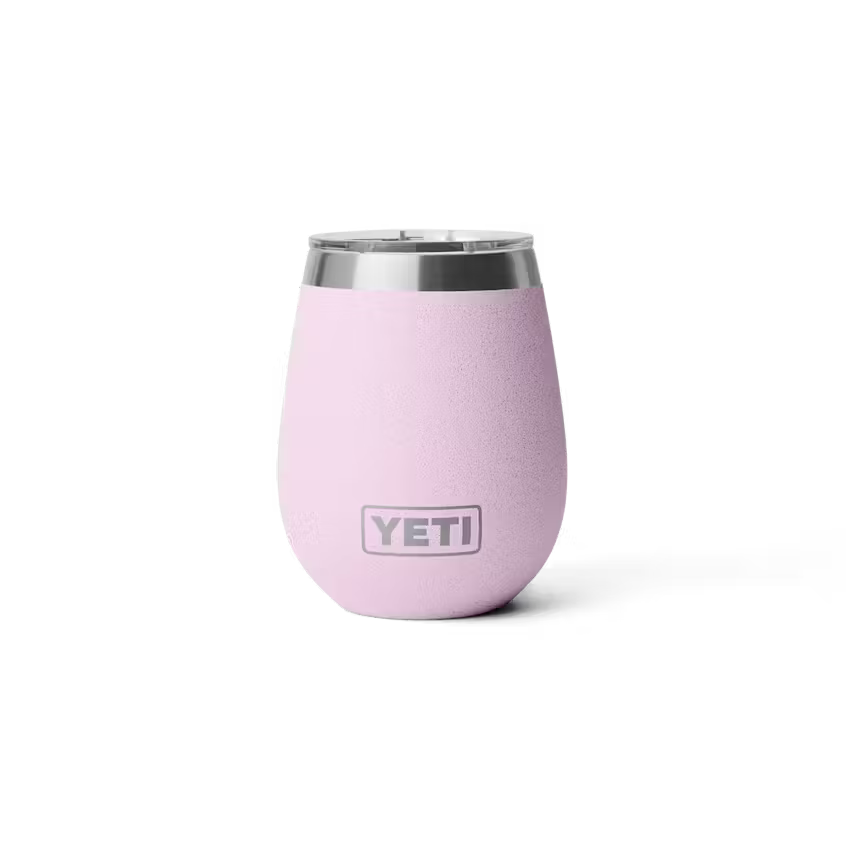 Yeti Rambler 10oz Wine Tumbler with MagSlider Lid | Cherry Blossom
