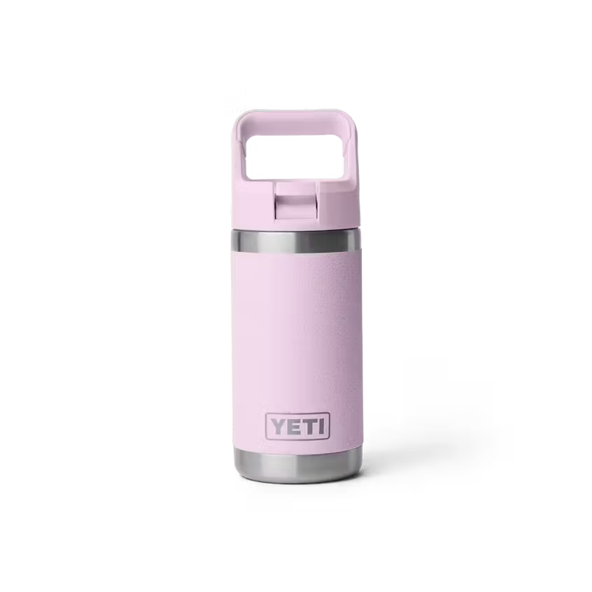 Yeti Rambler Jr 12oz Kids Bottle with Straw Lid | Cherry Blossom