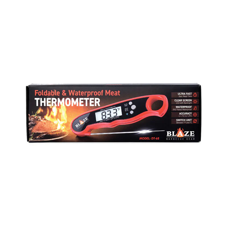 Blaze foldable & Waterproof Meat Thermometer
