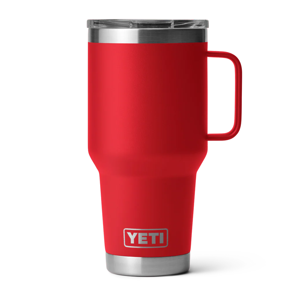 Yeti Rambler 20oz Travel Mug with StrongHold Lid | Camp Green