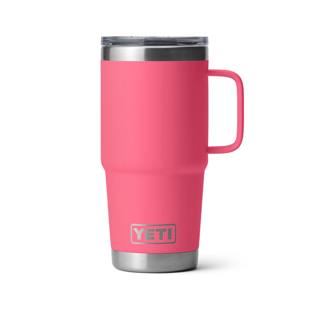 Yeti Rambler 20oz Travel Mug with StrongHold Lid | Camp Green