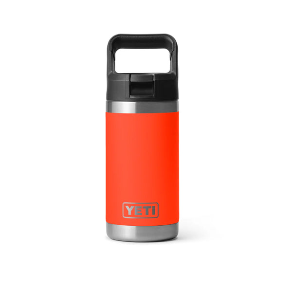 ZZ Yeti Rambler Jr 12oz Kids Bottle with Straw Lid | Solar Flare