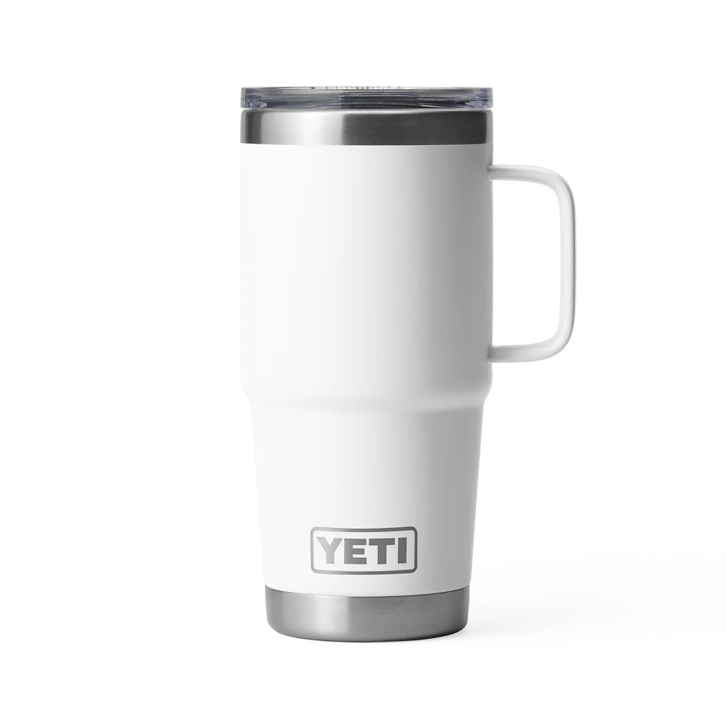 Yeti Rambler 20oz Travel Mug with StrongHold Lid | Camp Green