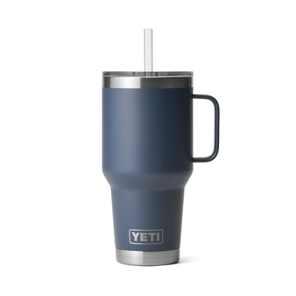 ZZ Yeti Rambler 42oz Straw Mug | Seafoam