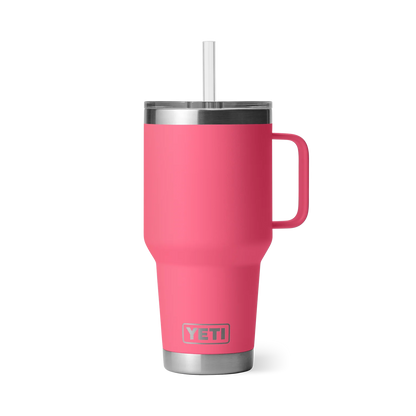 ZZ Yeti Rambler 42oz Straw Mug | Seafoam